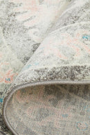 Boulevard Round Rug - Grey.