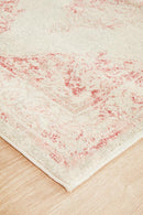 Boulevard Runner Rug - Rose.