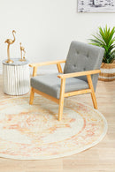 Boulevard Round Rug - Sunset.