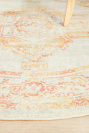 Boulevard Round Rug - Sunset.