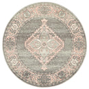Boulevard Round Rug - Grey II.