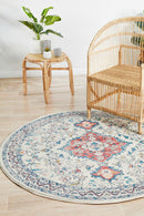 Boulevard Round Rug - Pastel.