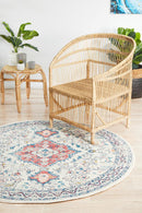 Boulevard Round Rug - Pastel.
