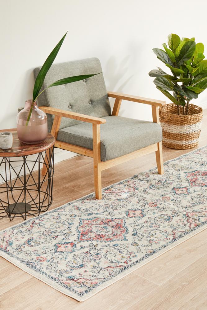 Boulevard Runner Rug - Pastel.