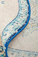 Boulevard Round Rug - Flamingo.