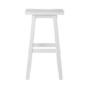 Beech Bar Stools (Set of 2) - White