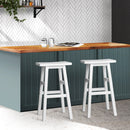 Beech Bar Stools (Set of 2) - White