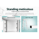 Beech Wood Bar Stools (Set of 2) - White