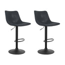 Rapolo PU Barstools (Set of 2) - Black