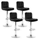 Gerano PU Barstools (Set of 4) - Black