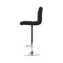 Gerano PU Barstools (Set of 4) - Chocolate