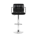 Allegra PU Barstools (Set of 2) - Black