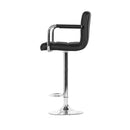 Allegra PU Barstools (Set of 2) - Black