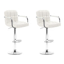 Allegra PU Barstools (Set of 2) - White