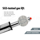 Edmund PU Barstools (Set of 2) - Grey