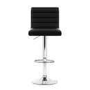 Jenna PU Barstools (Set of 4) - Black