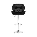 Atticus PU Barstools (Set of 2) - Black
