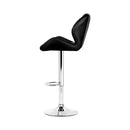 Atticus PU Barstools (Set of 2) - Black