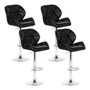 Atticus PU Barstools (Set of 4) - Black