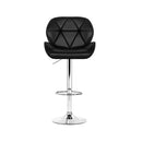 Atticus PU Barstools (Set of 4) - Black