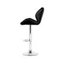 Atticus PU Barstools (Set of 4) - Black