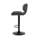 Erika PU Barstools (Set of 2) - Grey.