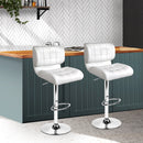 Erika PU Barstools (Set of 2) - White