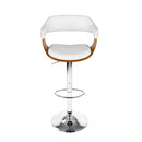Larsen PU Barstool - White