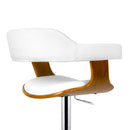 Larsen PU Barstool - White