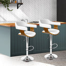 Larsen PU Barstools (Set of 2) - White