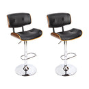 Pixie PU Barstools (Set of 2) - Black