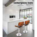 Pixie PU Barstools (Set of 2) - Black