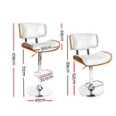 Pixie PU Barstool - White.