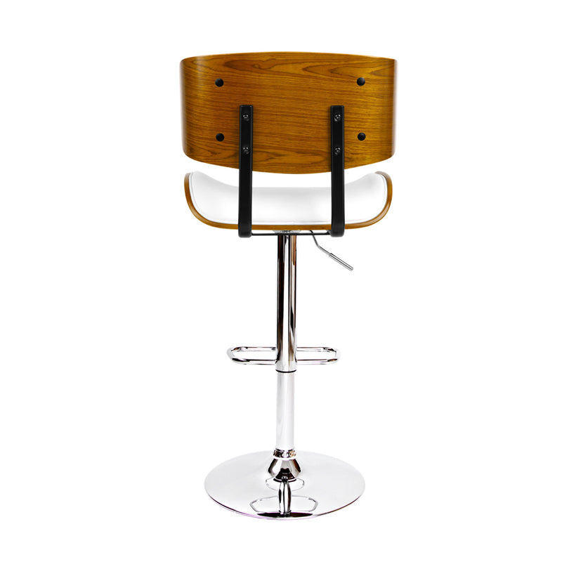 Pixie PU Barstool - White.