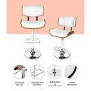 Pixie PU Barstools (Set of 2) - White