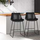 Fenella PU Leather Barstools (Set of 2)