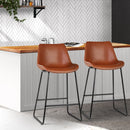 Fenella PU Leather Barstools (Set of 2)