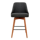 Patrick Barstools (Set of 2) - Charcoal