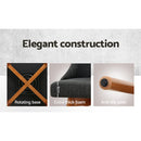 Patrick Barstools (Set of 2) - Charcoal