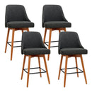 Patrick Barstools (Set of 4) - Charcoal