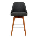 Patrick Barstools (Set of 4) - Charcoal