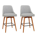 Patrick Barstools (Set of 2) - Light Grey