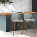 Patrick Barstools (Set of 2) - Light Grey