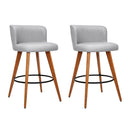 Douglas Barstools (Set of 2) - Light Grey