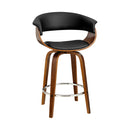Elliot PU Barstool - Black