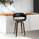 Elliot PU Barstool - Black