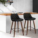 Caspian PU Barstools (Set of 2)