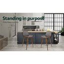 Laurent PU Barstools (Set of 2) - Brown