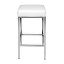 Boxy Barstools (Set of 2) - White