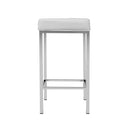 Boxy Barstools (Set of 2) - White